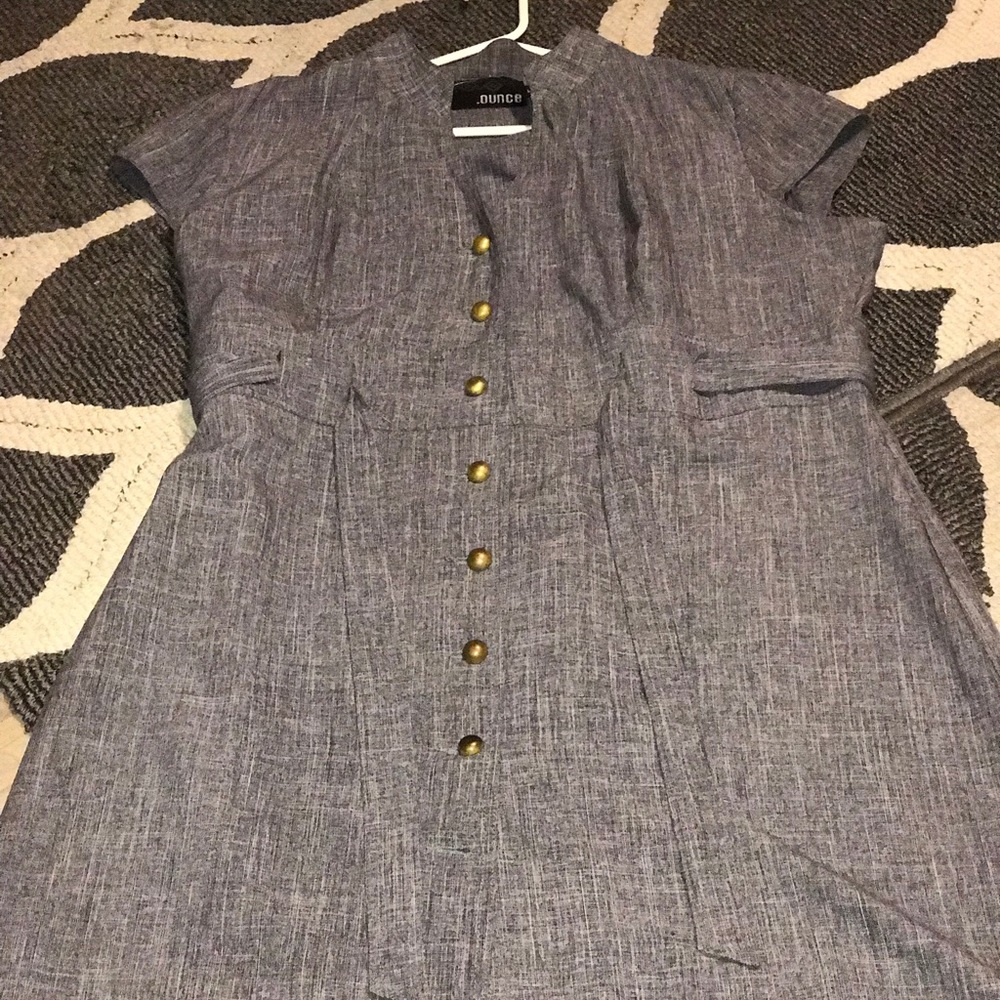 grey dress